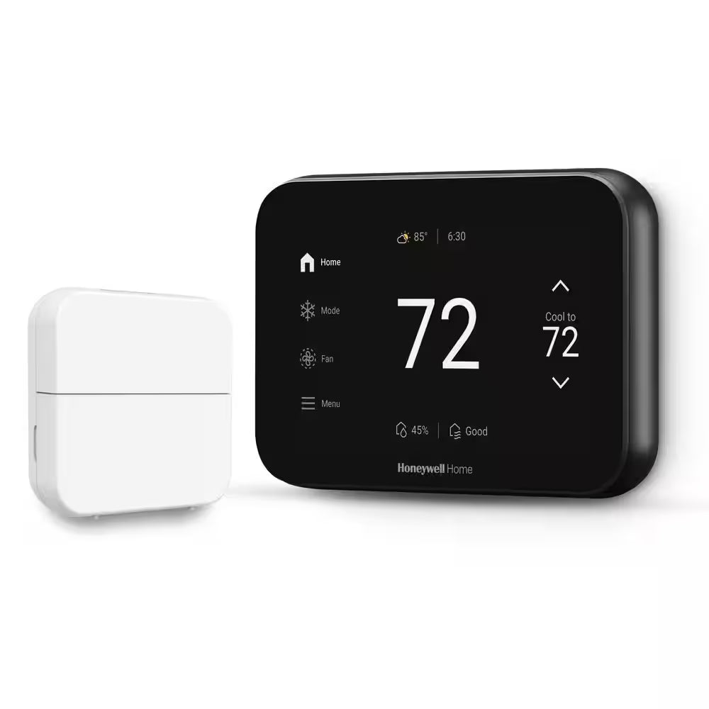 X8S Smart Thermostat with Sensor Black