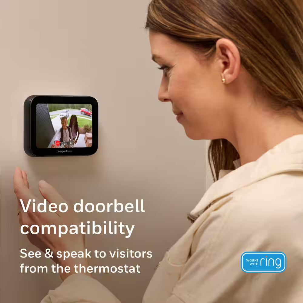 X8S Smart Thermostat with Sensor Black